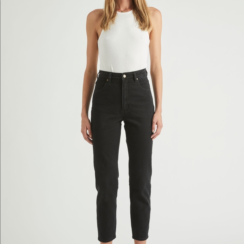 Dusters High Rise Slim Black